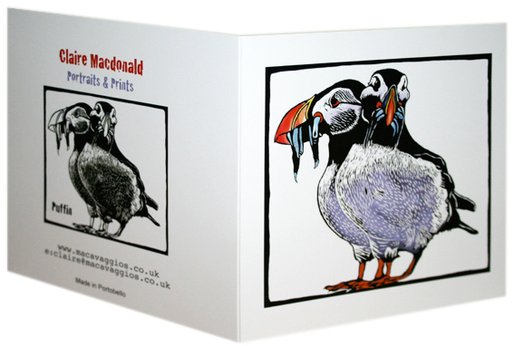 puffin card photo